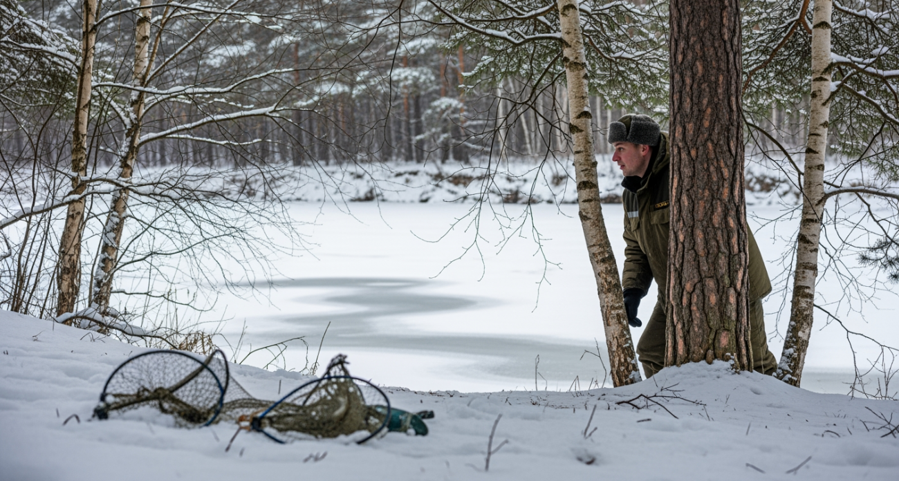 Незаконная охота на бобра и норку: 4 браконьера с сетями пойманы в Курской области за неделю