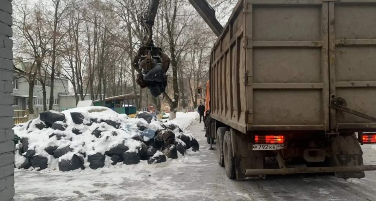 24 кубометра мусора: в Курске победили две незаконные свалки на Пигорева и у детсада №37