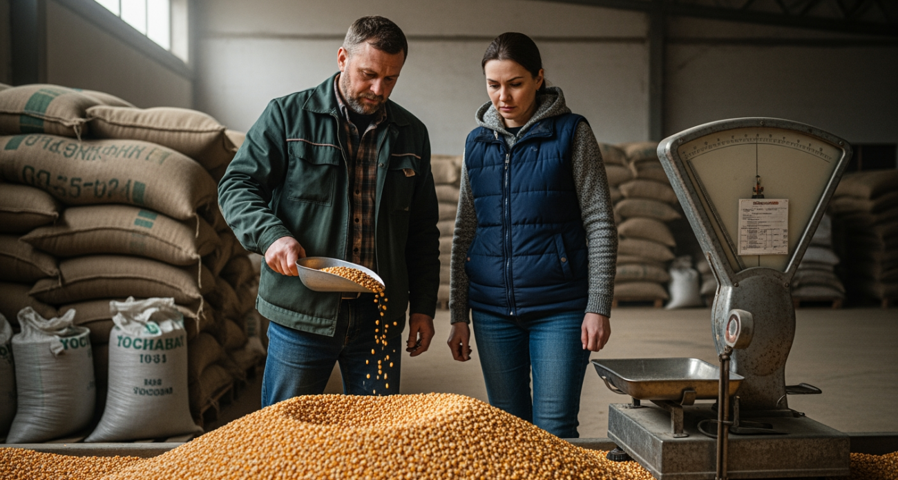 В Курской области остановили 3000 тонн кукурузы с опасным Т-2 токсином перед отправкой за рубеж