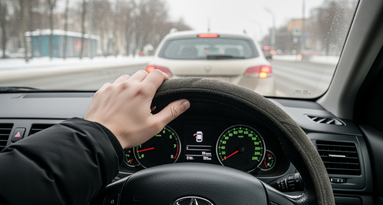 Простой трюк с обычным пакетиком избавит от запотевших стёкол в машине на всю зиму без лишних хлопот