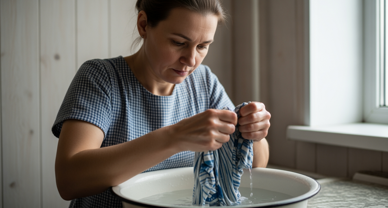 Бабушкин секрет стирки тюля без разводов и желтизны сэкономит вам часы мучений и нервов