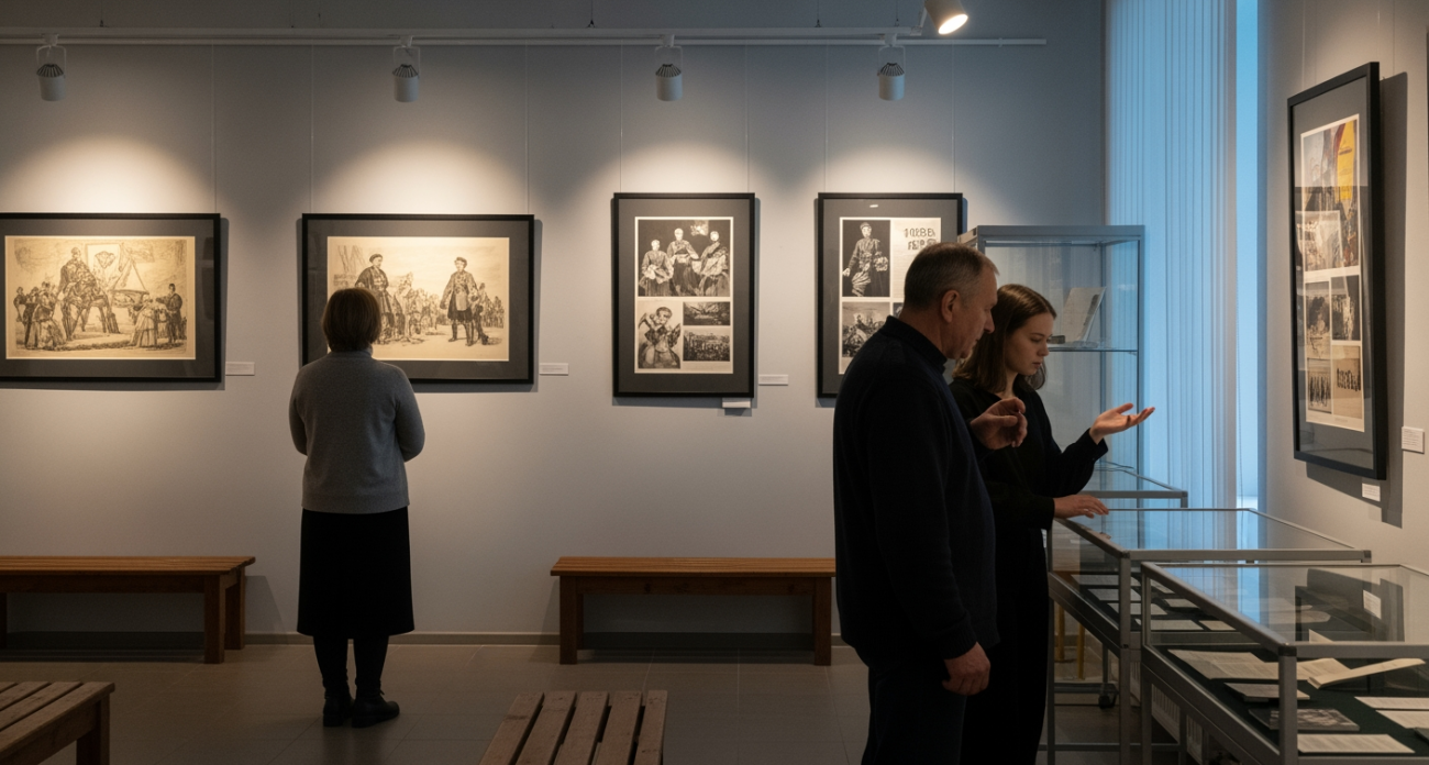 50 графических свидетельств ужаса: в Курске откроется выставка о зверствах нацистов во время оккупации