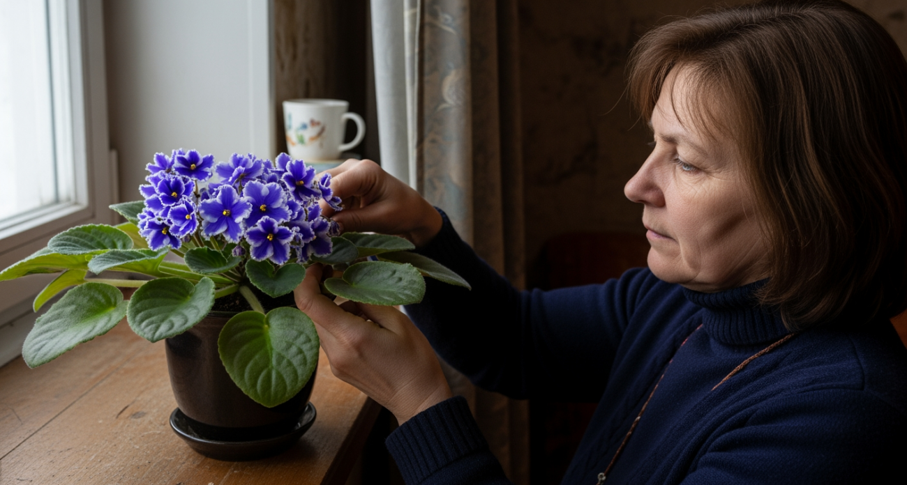 Секретный мартовский коктейль для фиалок: всего две ложки этого средства и ваш подоконник украсит роскошный цветочный каскад