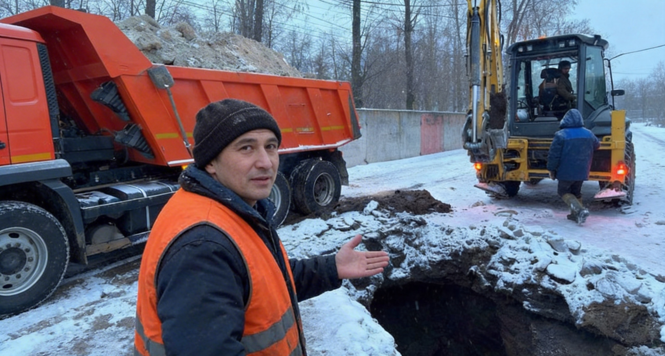 Коммунальный коллапс в Курске: 2 дня без воды и потоки на улицах после порывов на Республиканской и Краснознаменной