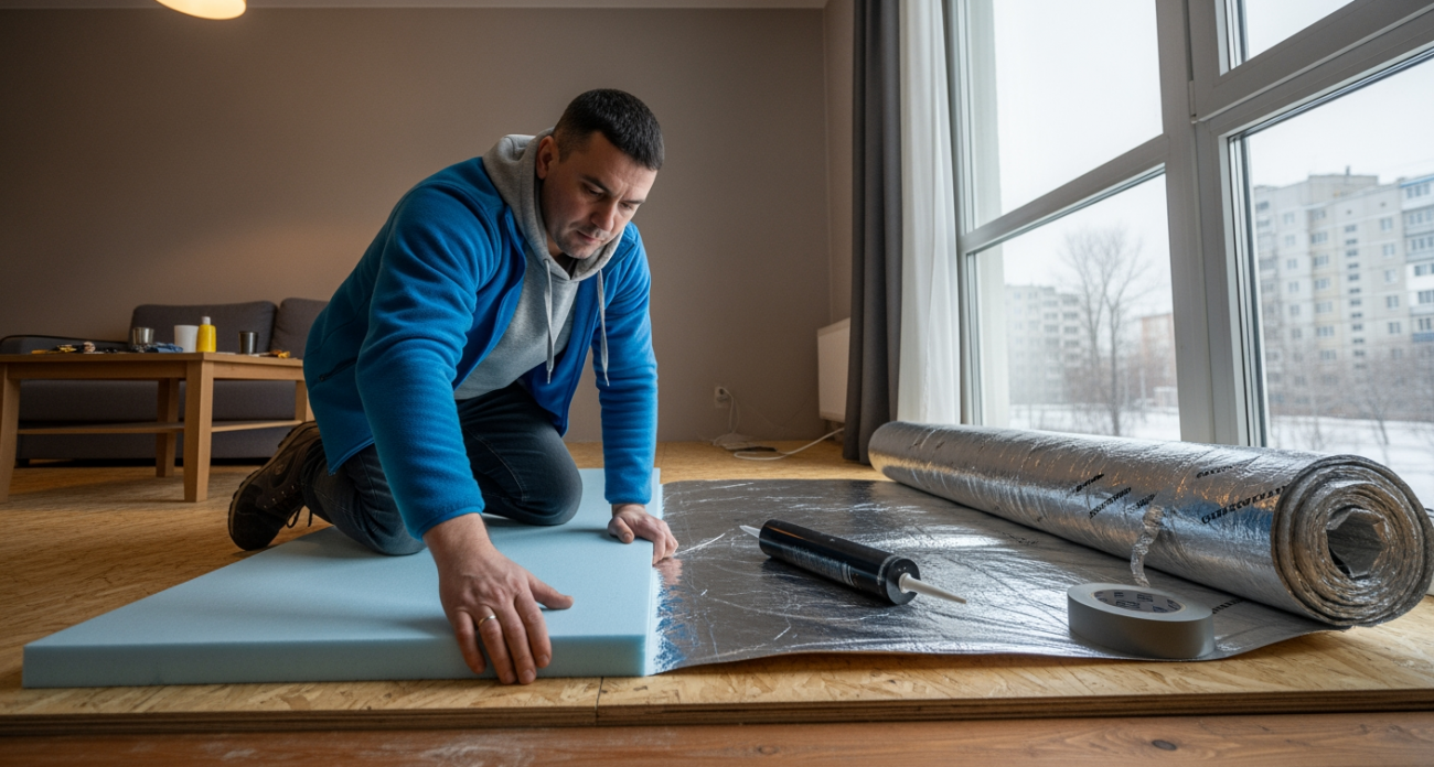 Скандинавский секрет теплого пола, о котором все молчат: простой способ согреть дом даже в -30 без лишних затрат