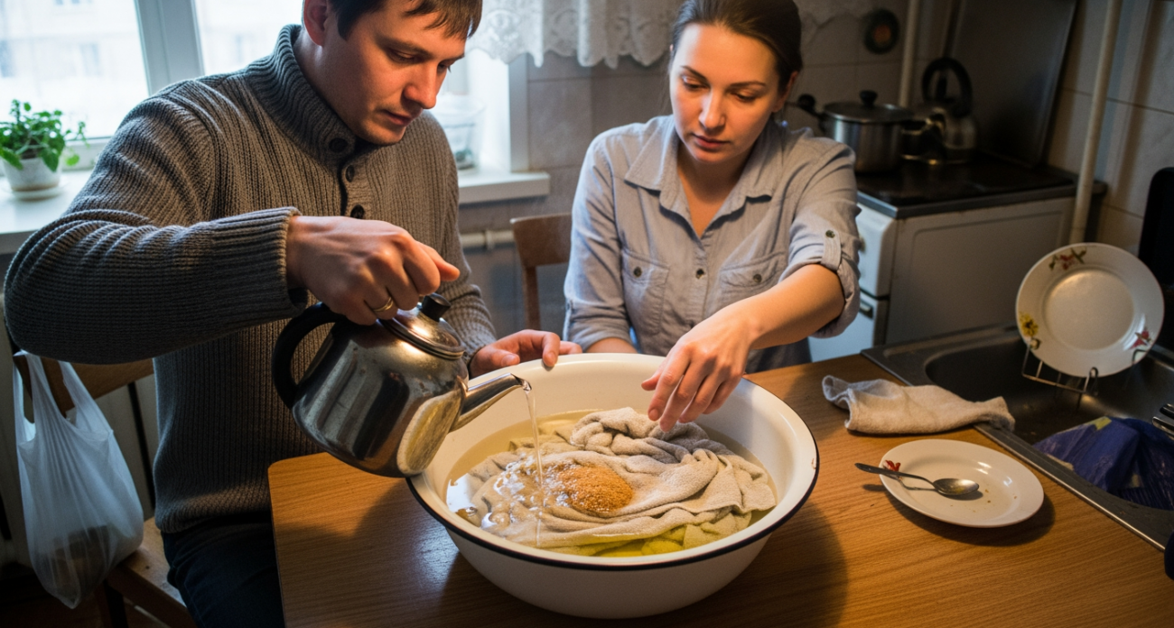 Секретный рецепт из Японии: простая пропорция домашнего средства для снежно-белых полотенец без химии