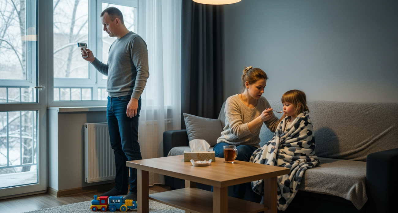 Опасный метапневмовирус атакует Курскую область: пик активности приходится на конец зимы