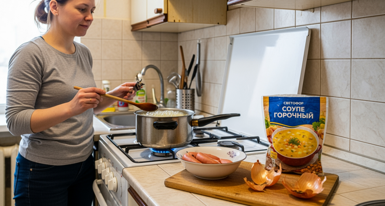 Бюджетная находка в Светофоре за 54 рубля заставила нас пересмотреть отношение к дешевым супам