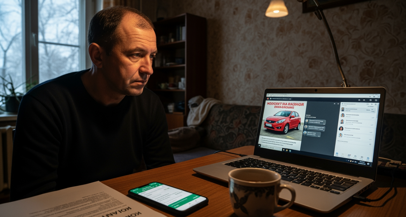 «Игнорируя предупреждение банка»: 48-летний курянин перевел 1,6 млн за несуществующую иномарку из Европы