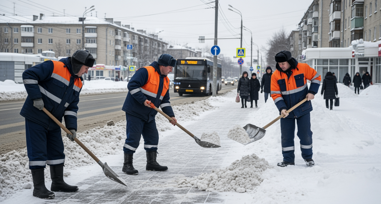 «Принудительный труд запрещен»: депутат Федоров восстал против бесплатной уборки снега студентами в Курске