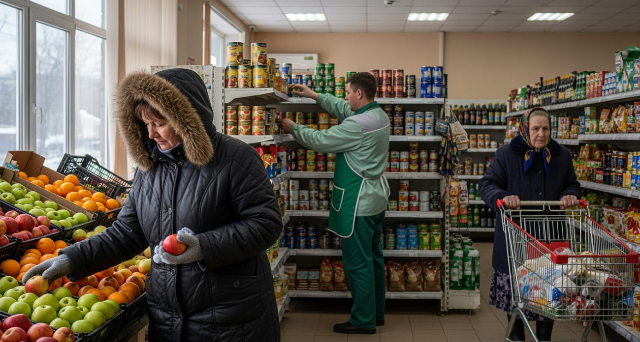 Курская розница достигла 387,8 млрд рублей: рост на 2,2% несмотря на обвал ярмарочной торговли