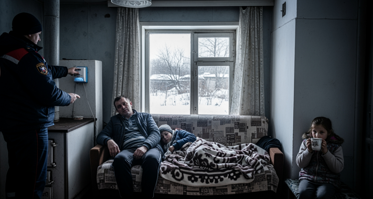 Двое детей и взрослый чудом выжили после отравления угарным газом в селе Анахино