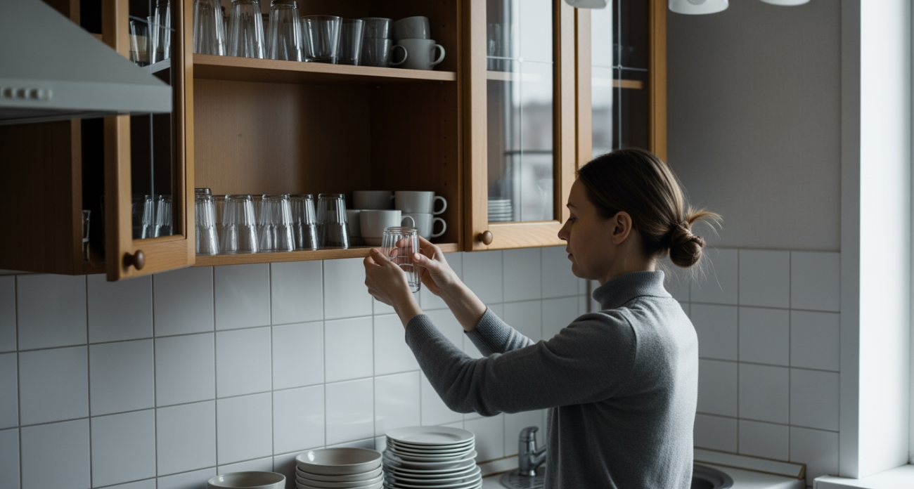 Перевёрнутая посуда на полке — маленький секрет чистоты, который гигиенисты скрывали от нас годами