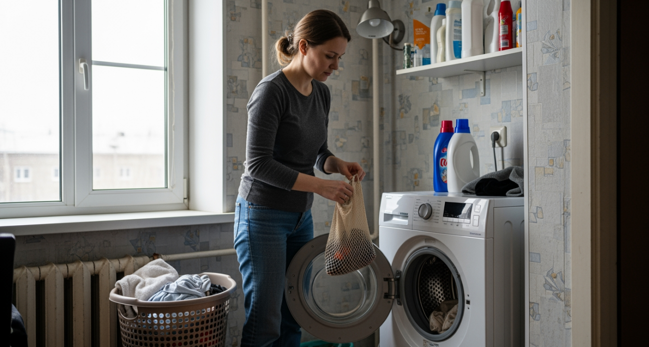 Забудьте про дорогие средства для стирки — простая монета в барабане творит настоящие чудеса с вашими вещами