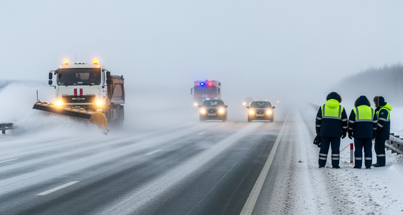 Метеорологи бьют тревогу: аномальные морозы и снежный коллапс накроют всю Центральную Россию в ближайшие дни