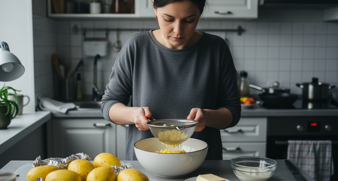 Секретный метод элитных шеф-поваров превращает обычную картошку в ресторанное пюре без варки