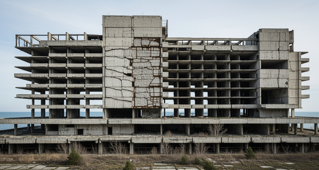 Призраки курортного рая: 5 опустевших поселений черноморского побережья, где время остановилось навсегда