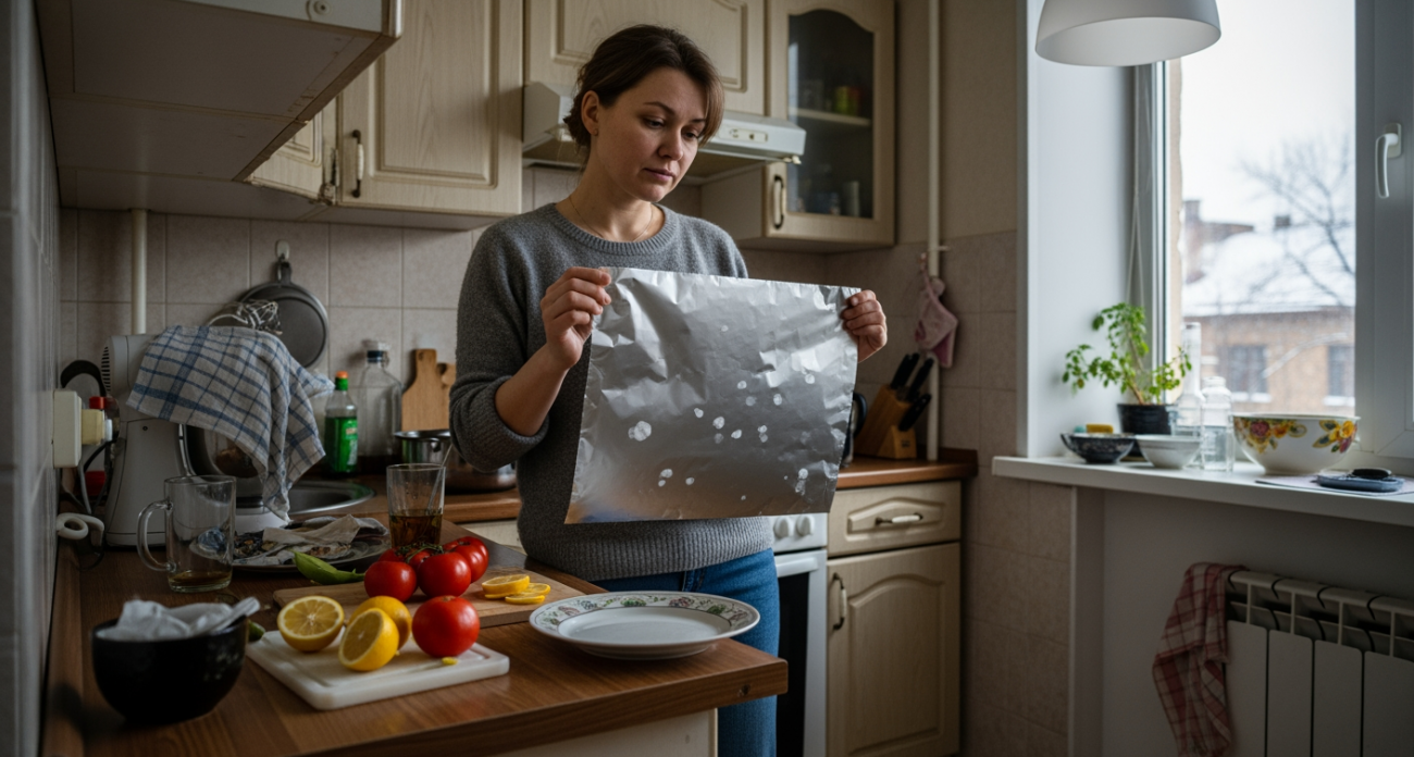 Почему фольга превращает некоторые продукты в яд и какие именно стоит готовить по-другому