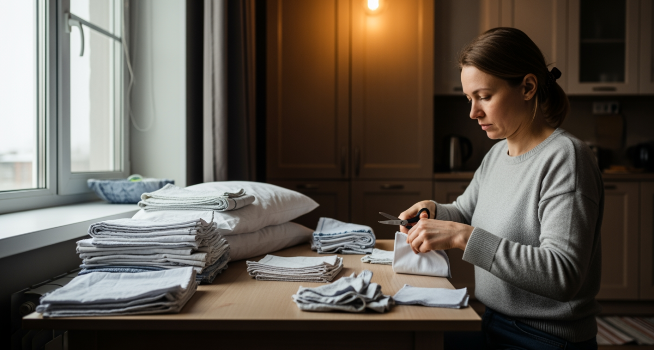 Старое постельное белье превращается в полезные вещи для дома: проверенные способы от хозяек