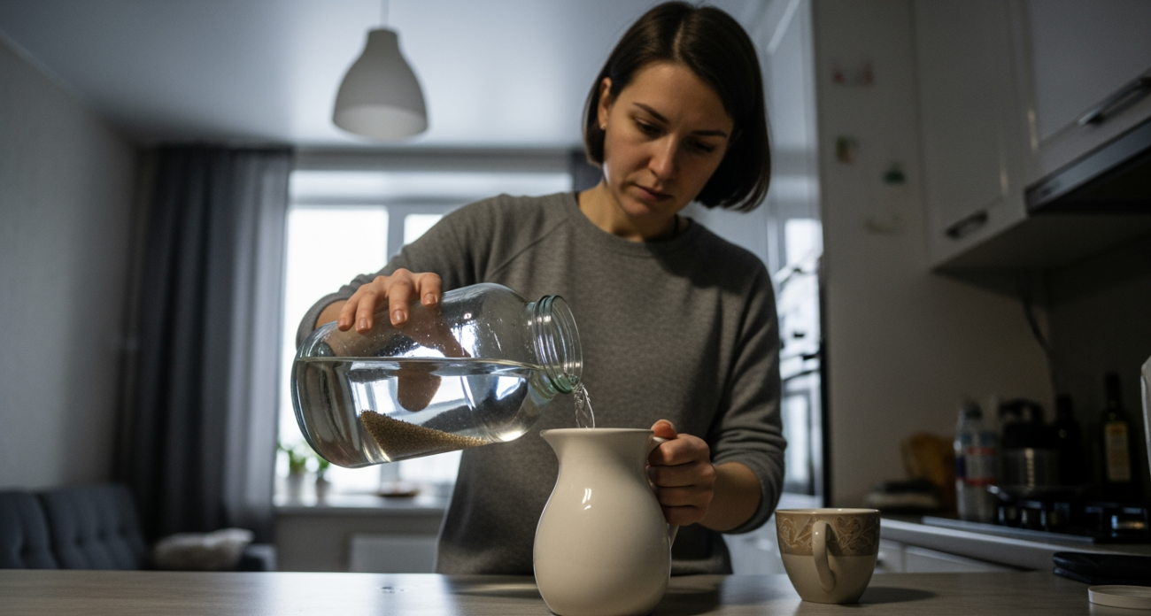 Старый трюк из деревни превращает водопроводную воду в идеально чистую без всяких фильтров