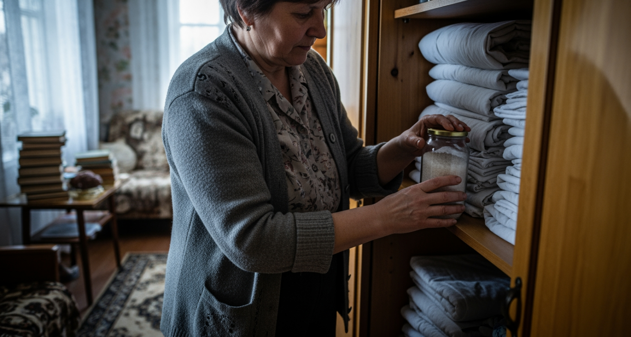 Соседка научила класть стеклянные банки к белью и теперь я забыла про затхлый запах