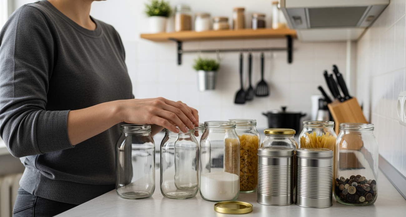 Пустые банки от кофе превращаю в полезные вещи для дома и трачу на покупки в разы меньше