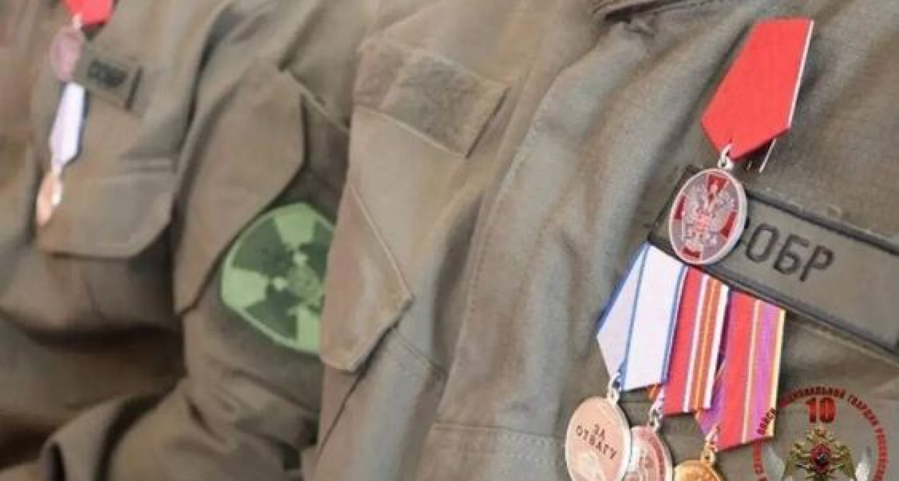 Курских росгвардейцев наградили медалями «За спасение погибавших» и «За боевое отличие»
