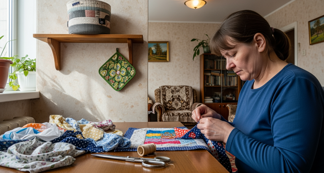 Обрезки ткани лежат без дела — а из них можно сделать 7 крутых штук для квартиры