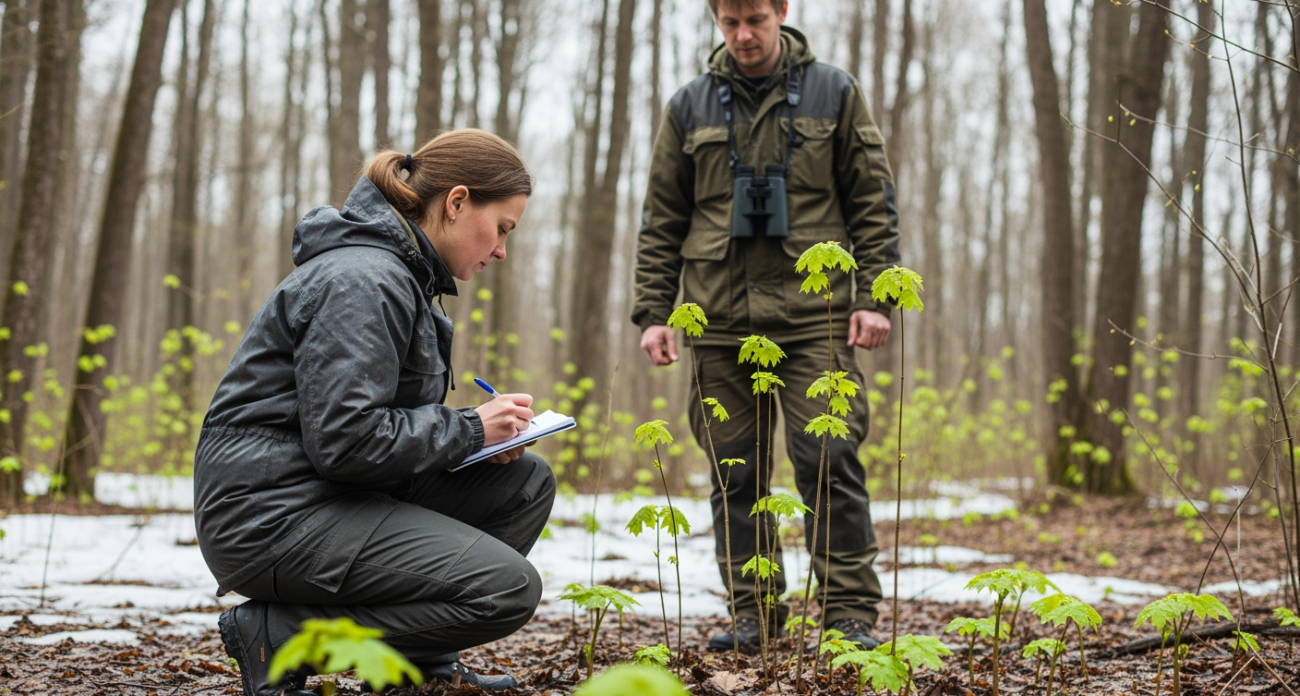 Клен американский и борщевик Сосновского захватывают леса Курской области