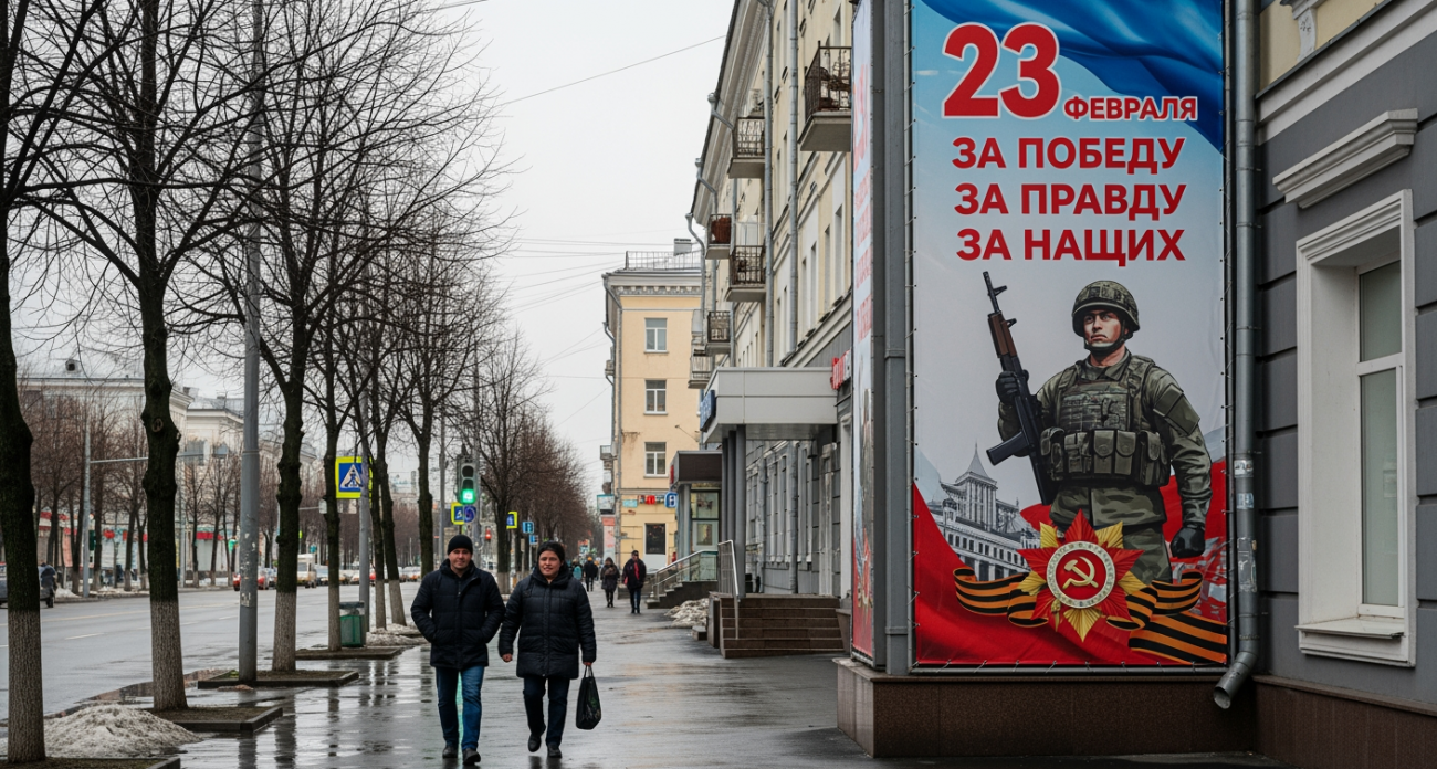 В Курске повесили баннер «Zа наших» и сменился главный архитектор: главные новости за 21 января