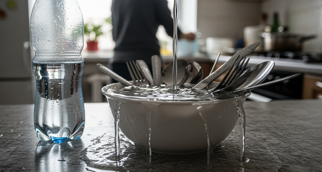 За 3 часа — как новые: дешевое средство из кухни вернет вилкам и ложкам зеркальный блеск без химии