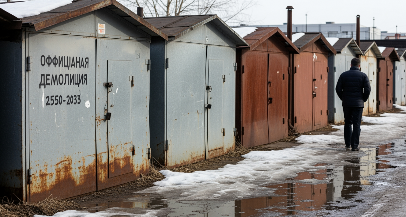 30 гаражей под снос: владельцам придется заплатить за демонтаж