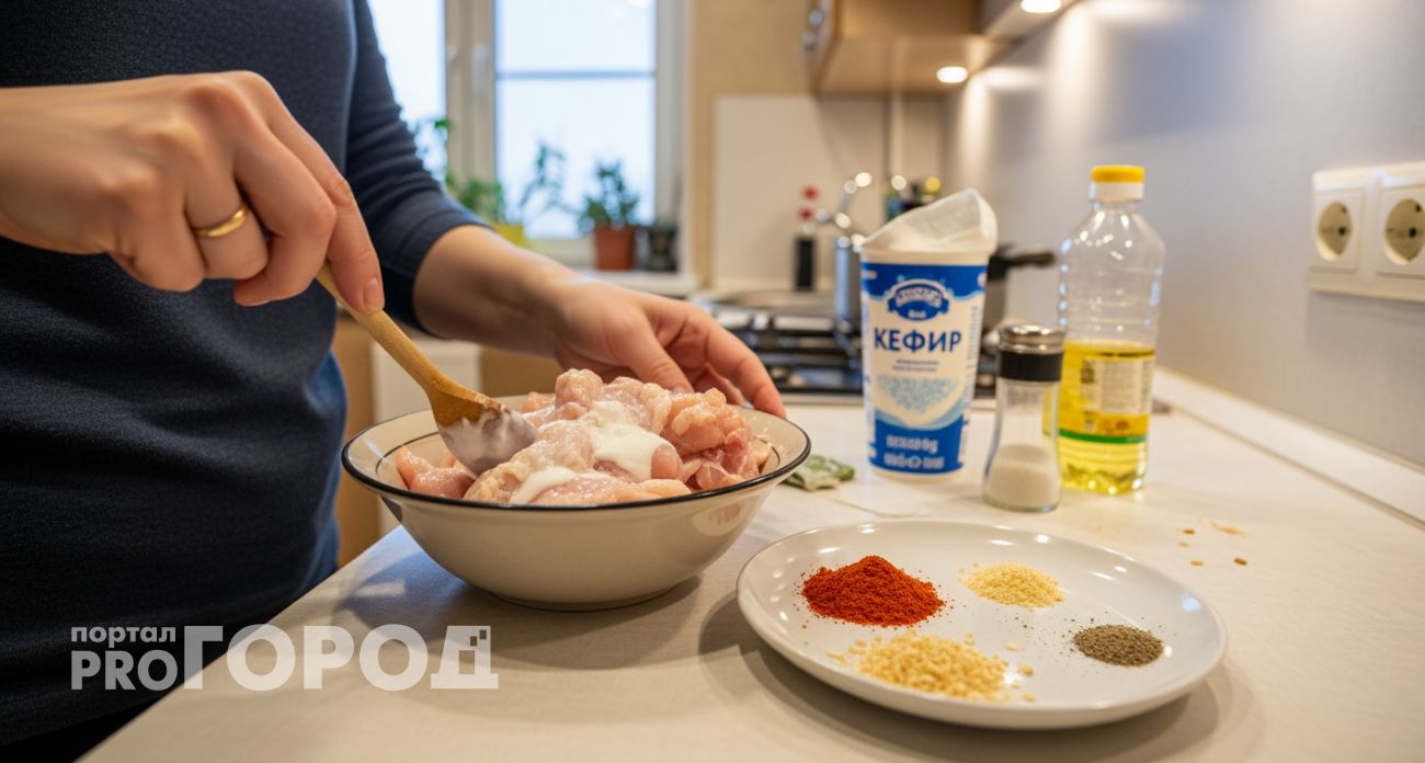 Один стакан кефира делает курицу мягче масла: теперь готовлю только так и забыла про сухое мясо