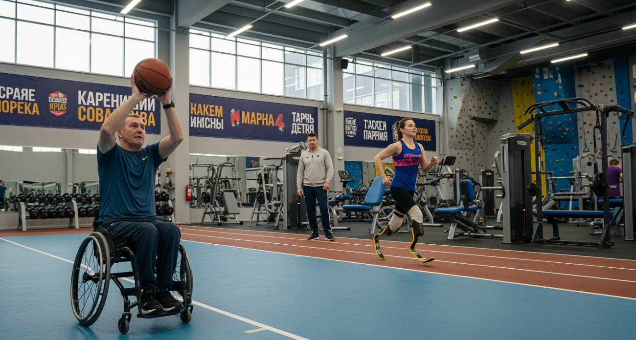 Только 20% спортобъектов России подходят для ветеранов СВО