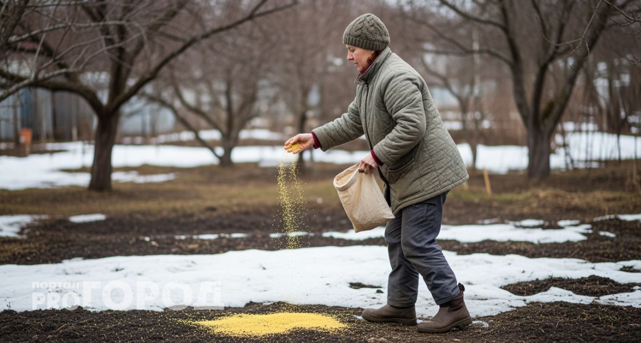 Беру дешевую крупу в магазине и рассыпаю по огороду зимой — весной урожай как после навоза
