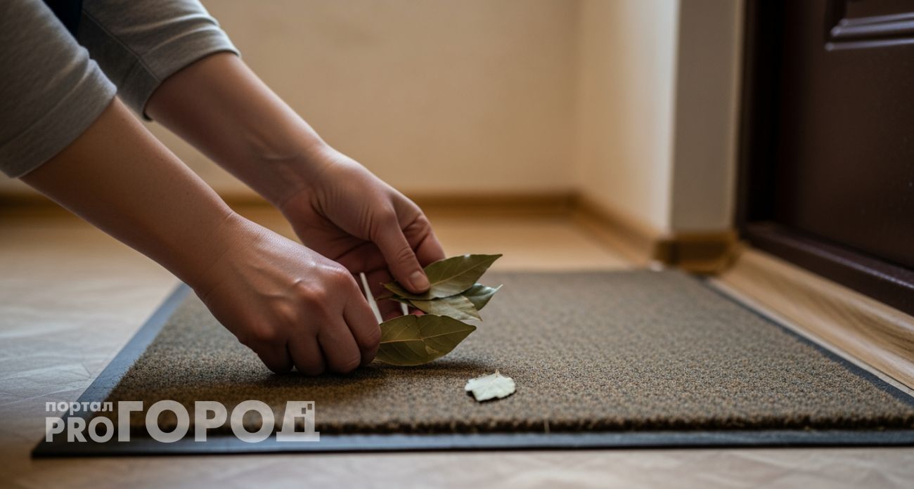 Лавровый лист под ковриком у двери — простой трюк, который решает проблемы в доме за копейки
