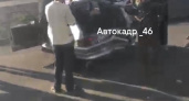 В Курске пешеход пострадал в результате ДТП с участием двух автомобилей