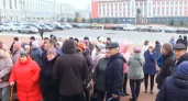 Жители приграничных районов Курска вышли на митинг из-за отсутствия жилищных сертификатов