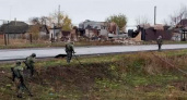 Российские саперы уничтожают неразорвавшиеся снаряды ВСУ в Курской области