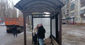 В Курске установили новую остановку взамен упавшей на проспекте Дружбы