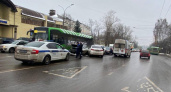 В Курске Toyota устроила массовое ДТП с электробусом