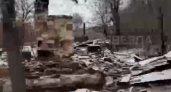 В освобожденном селе Плехово Курской области не осталось ни одного целого дома
