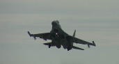Истребители Су-35С прикрыли авиацию ВКС России в Курской области