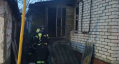 При пожаре в частном доме в Курске погиб человек