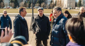 Врио губернатора осмотрел набережные Курчатова и обсудил планы их благоустройства