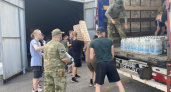В Курскую область доставили 44 тонны молочных консервов для эвакуированных жителей