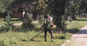 В Курске более 40 работников благоустраивают парки и скверы