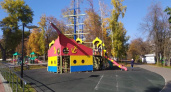 В Курске установят около 100 детских площадок за три года