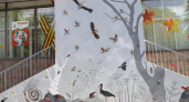 В Железногорске открыли мозаичную стену, созданную жителями города