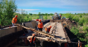 Ремонт моста через реку Косоржа продолжается в Черемисиновском районе